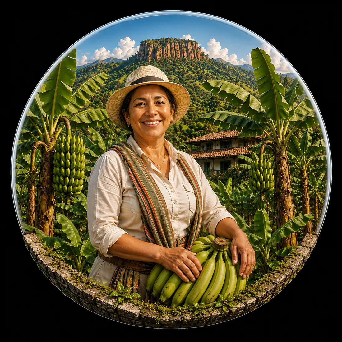 Agricultora santandereana